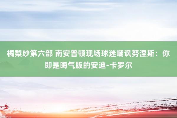 橘梨纱第六部 南安普顿现场球迷嘲讽努涅斯：你即是晦气版的安迪-卡罗尔